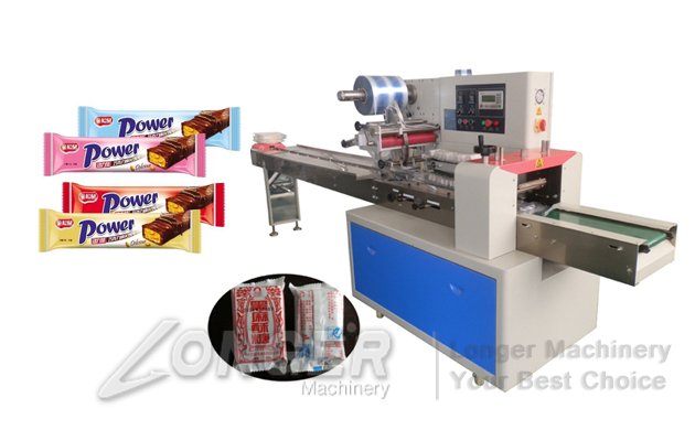 Flow Wrap Machine For Biscuit|Cookie|Cake Packing Machine