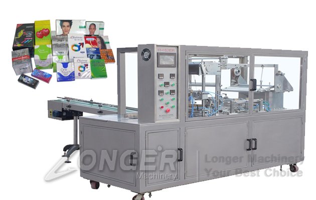 Cosmetic Box Wrapping Machine|Perfume Box Cellophane Wrapping Machine LGBZ-400A