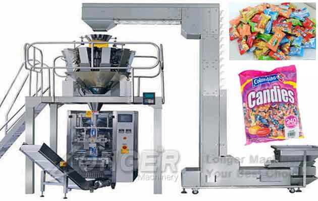 Candy Wrapping Machine|Sweet Candy Bag Packing Machine