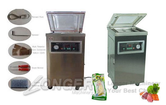 Single Chamber Vacuum Packaging Machine For Food