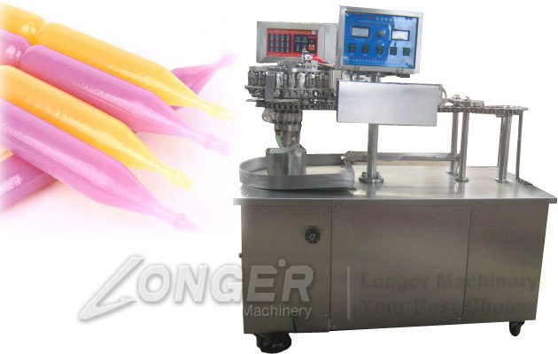 Fruit Juicy Pouch Filling Machine|Soft Bag Ice Pop Filling Machine
