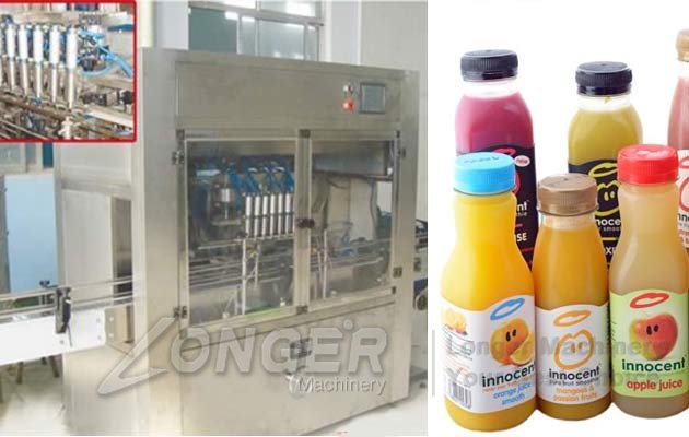 Liquid Water Bottling Line|Juice Bottle Filling Packaging Line