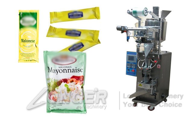Sauce Sachet Filling Machine|Mayonnaise Bean Paste Packaging Machine