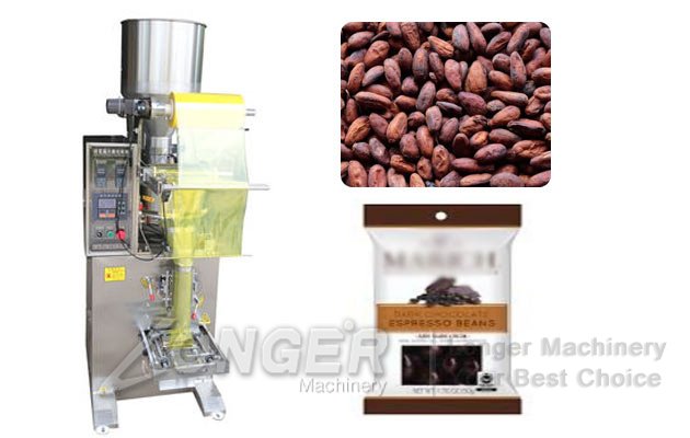 Cocoa Coffee Beans Packaging Machine|Granules Pouch Packing Machine LG-LK350
