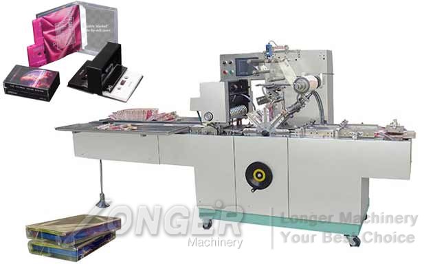 Cassette Case Wrapping Machine|Audio Cassette Cellophane Packing Equipment