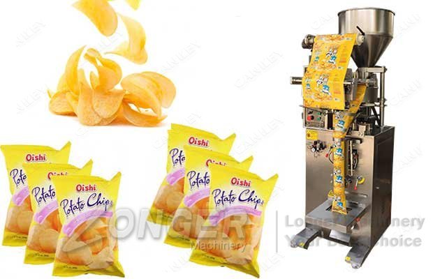 potato chips packaging machine