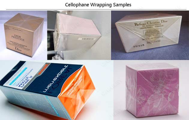 cellophane box wrapping machine