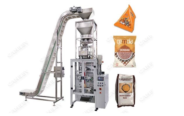 Pouch Nuts Packaging Machine VFFS Granules Filling Sealing Machine