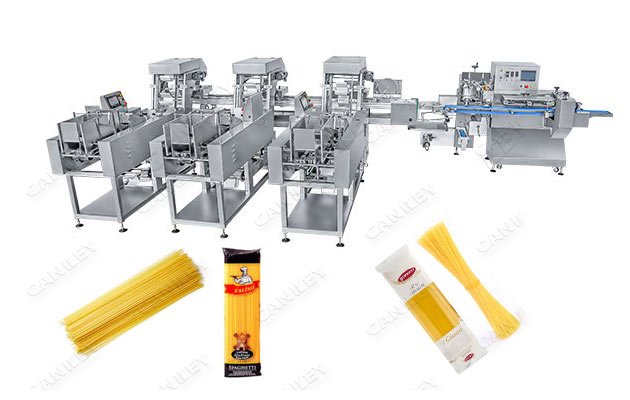 Stick Noodles Weighing Packing Machine Spaghetti Pouch Packing Plant