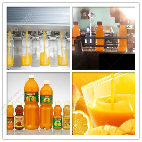 mango juice filling machine