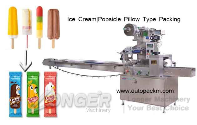 ice cream packing machine