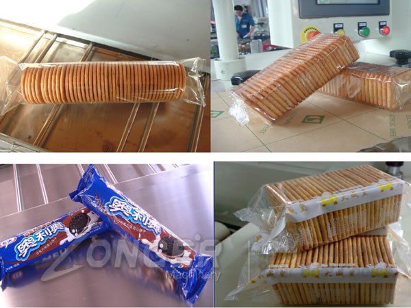 biscuit on edge packing machine