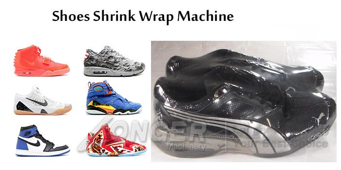 shoe shrink wrap machine