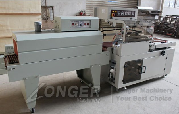 shrink wrapping machine for juice bottle