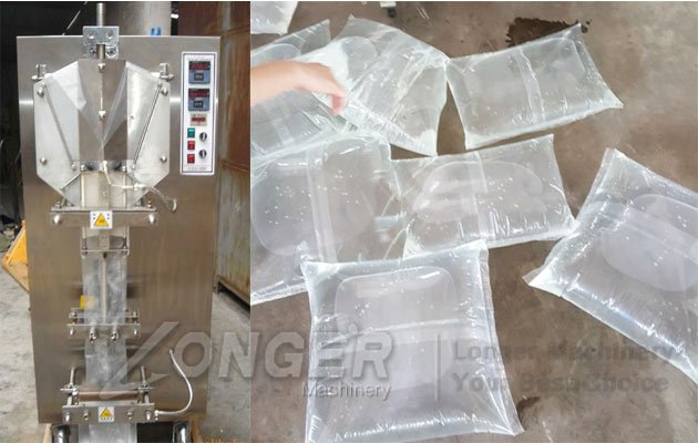 water pouch packaging machine