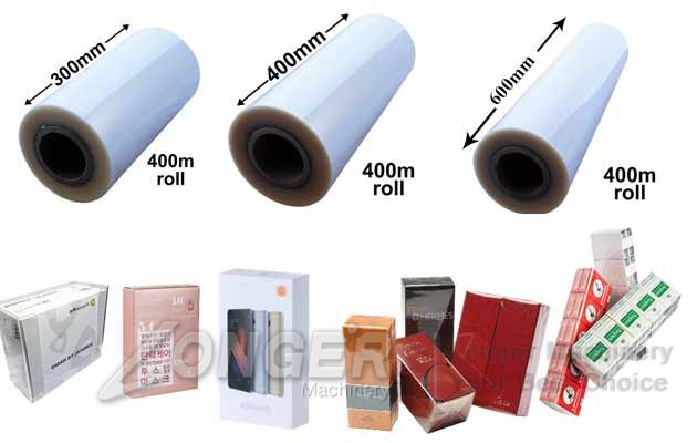 cellophane packing rolls