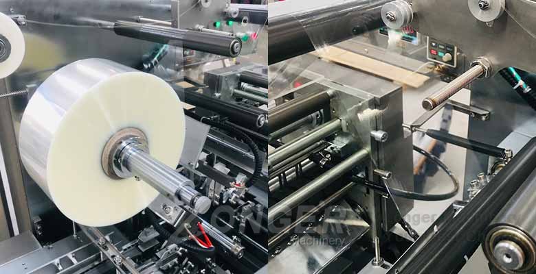 automatic cellophane packing machine