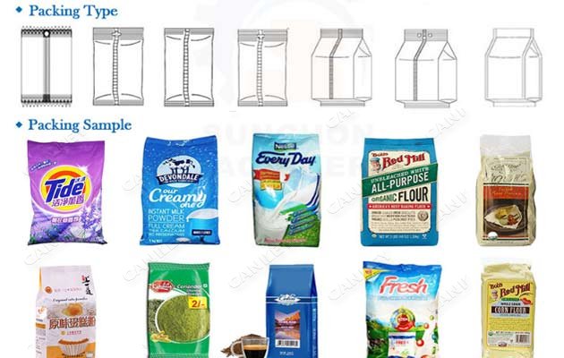 corn flour bag packaging machine