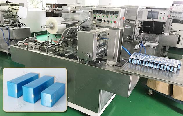 overwrapping machine for cosmetic box