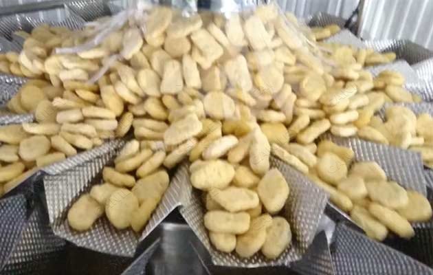chicken nuggets pouch packing machine