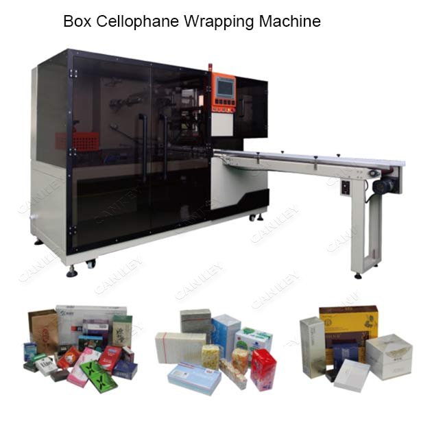 box cellophane wrapping machine