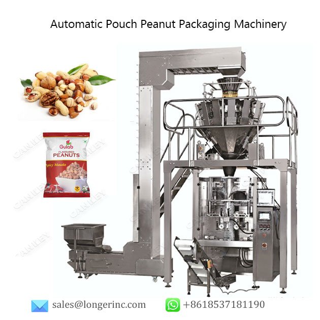 automatic peanut pouch packing machine