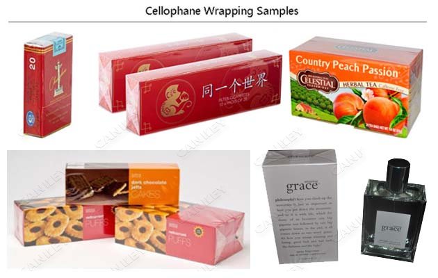 cosmetic box semi-automatic over wrapping machine