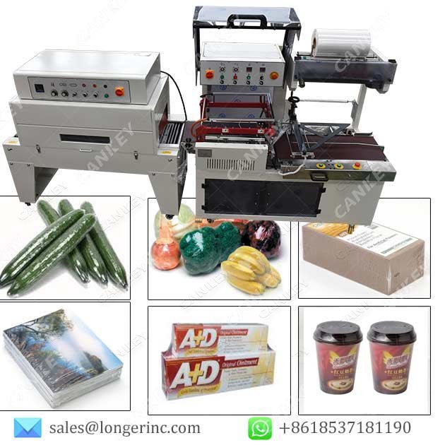 cucumber shrink wrapping machine price